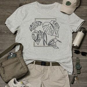 Banana Republic Light Gray Eco T-Shirt